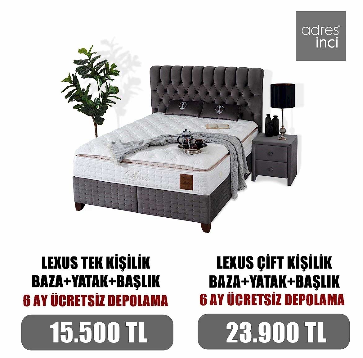Lexus Baza Yatak Başlık Set