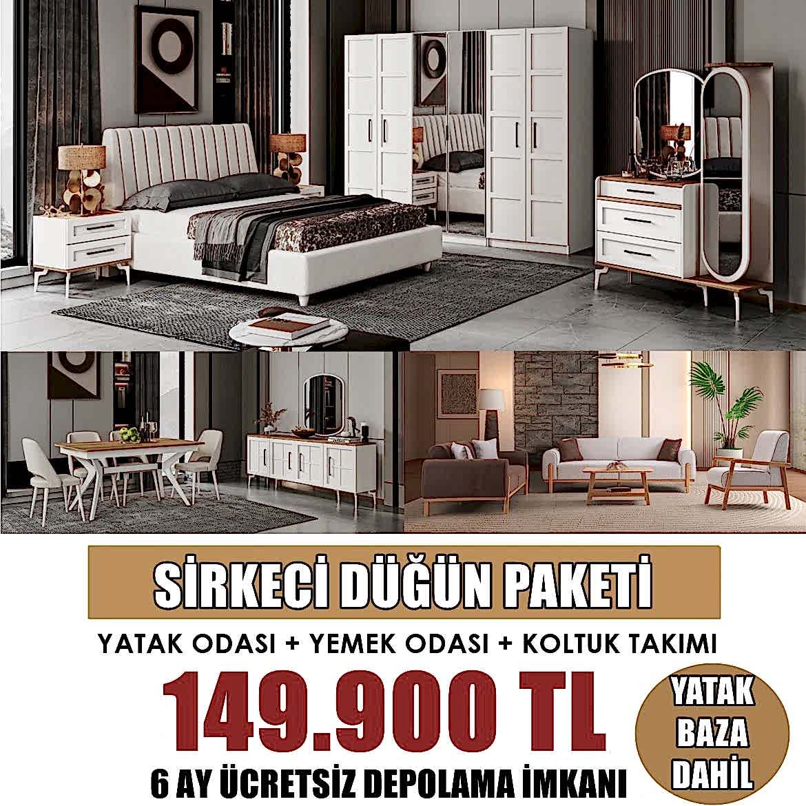 Sirkeci Düğün Paketi (Yatak Baza Dahil)